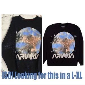 Ariana Grande Lollapalooza Crewneck